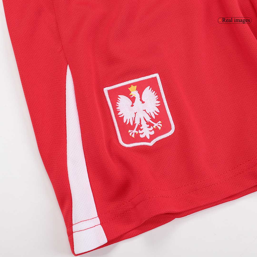 Kids Poland Home Jersey Kit Euro 2024