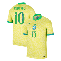 RODRYGO #10 Brazil Home Jersey Copa America 2024