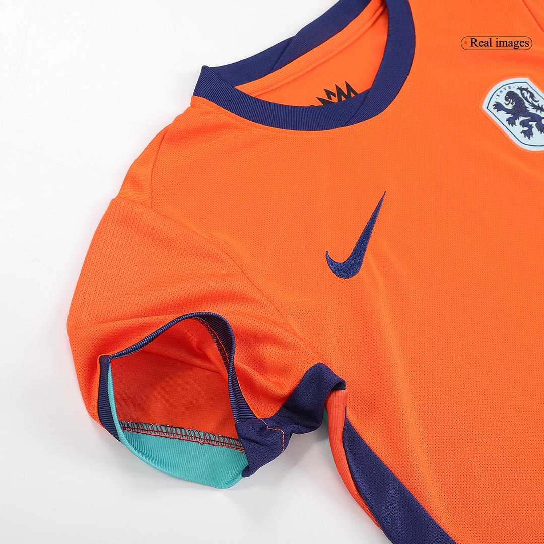 Kids Netherlands Home Jersey Kit Euro 2024