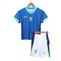 Kids Brazil Away Kit Copa America 2024