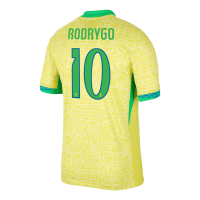 RODRYGO #10 Brazil Home Jersey Copa America 2024