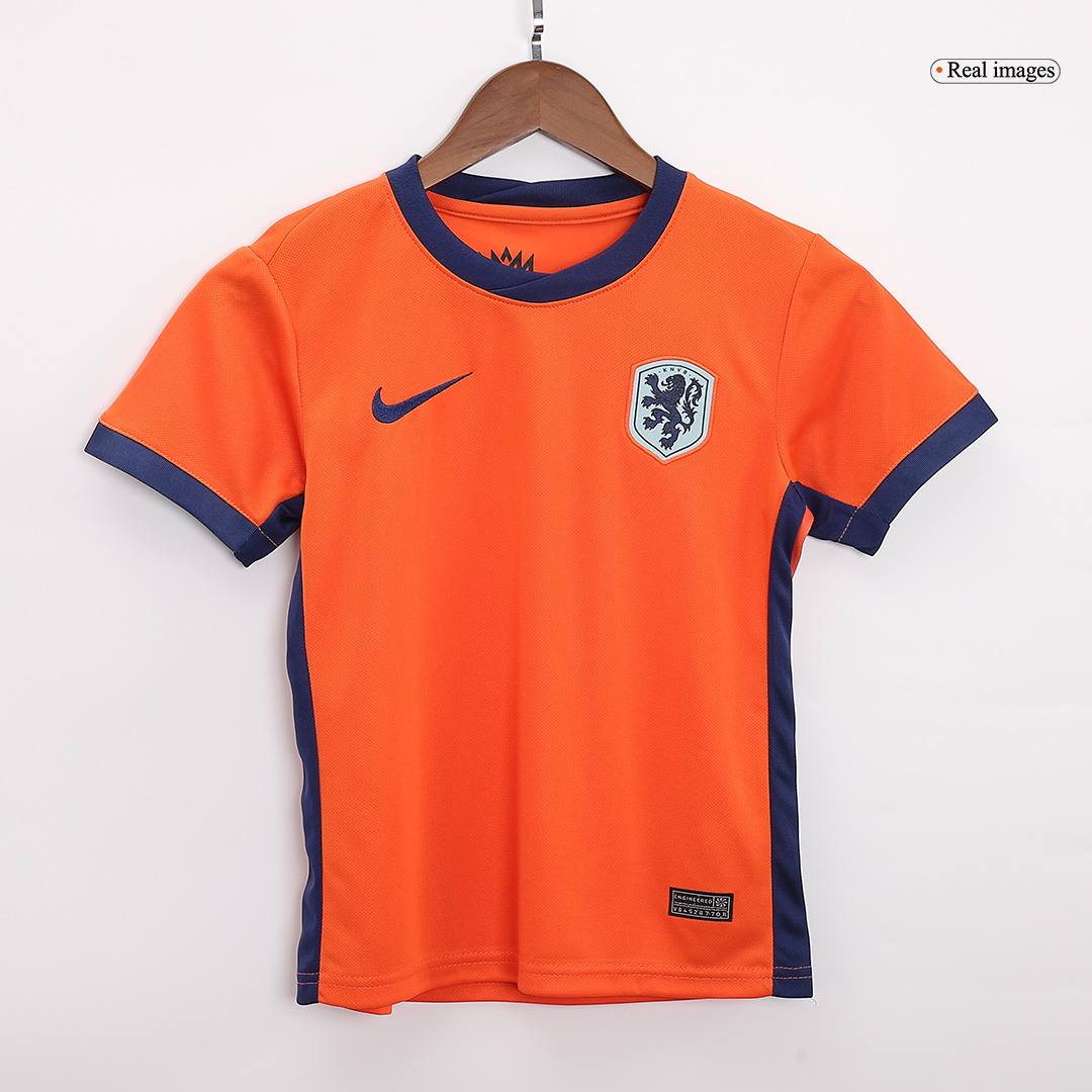 Kids Netherlands Home Jersey Kit Euro 2024