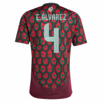 E.ÁLVAREZ #4 Mexico Home Jersey Copa America 2024