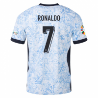 Ronaldo #7 Portugal Away Jersey Player Version EURO 2024