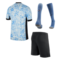 Portugal Away Whole Kit(Jersey+Shorts+Socks) Euro 2024