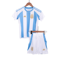 Kids Argentina Home Full Jersey Kit Copa America 2024