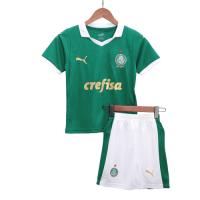 Kids SE Palmeiras Home Kit(Jersey+Shorts) 2024/25