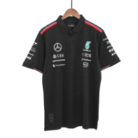 [Super Replica] Mercedes AMG Petronas F1 Team Polo - Black 2024