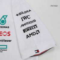 [Super Replica] Mercedes AMG Petronas F1 Team Driver T-Shirt - White 2024