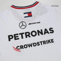 [Super Replica] Mercedes AMG Petronas F1 Team Driver T-Shirt - White 2024