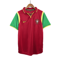 FIGO #7 Portugal Retro Home Jersey 1998