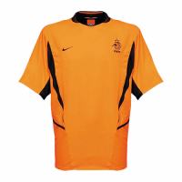 v.NISTELROOY #9 Netherlands Retro Jersey Home 2002