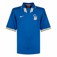 Albertini #10 Italy Retro Jersey Home Euro Cup 1996