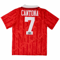 Cantona #7 Manchester United Retro Jersey Home 1992/94