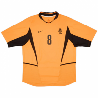 DAVIDS #8 Netherlands Retro Jersey Home 2002