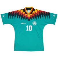 MATTHÄUS #10 Germany Retro Jersey Away World Cup 1994