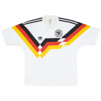 West Germany Retro Jersey Home World Cup 1990