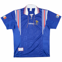 France Retro Jersey Home Euro Cup 1996