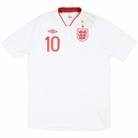 ROONEY #10 England Retro Jersey Home 2012