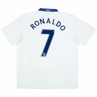 Ronaldo #7 Manchester United Retro Jersey Away 2008/09