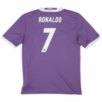Ronaldo #7 Real Madrid Retro Jersey Away 2016/17