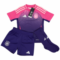Kids Germany Away Whole Kit(Jersey+Shorts+Socks) Euro 2024