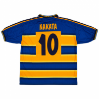 NAKATA #10 Retro Parma Calcio 1913 Home Jersey 2001/02