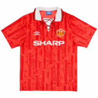 Cantona #7 Manchester United Retro Jersey Home 1992/94