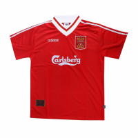 BARNES #10 Liverpool Retro Home Jersey 1995/96