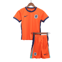 Kids Netherlands Home Jersey Kit Euro 2024