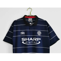 Scholes #18 Manchester United Retro Jersey Away 1999/00