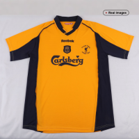 FOWLER #9 Liverpool Retro Jersey Away 2000/01