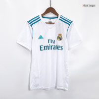 Ronaldo #7 Real Madrid Retro Jersey Home 2017/18