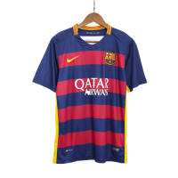 Suárez #9 Barcelona Retro Jersey Home 2015/16