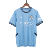 [Super Replica] HAALAND #9 Manchester City Home Jersey 2024/25 - UCL Font