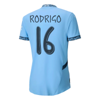 RODRIGO #16 Manchester City Home Match Jersey 2024/25 - UCL Font