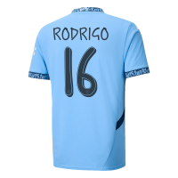 [Super Replica] RODRIGO #16 Manchester City Home Jersey 2024/25 - UCL Font