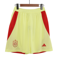 Spain Away Soccer Shorts Euro 2024