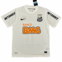 Neymar Jr #11 Santos FC Retro Jersey Home 2011/12