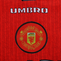 Scholes #18 Manchester United Retro Jersey Home 1996/98