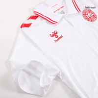 Højlund #9 Denmark Away Jersey Euro 2024