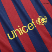 Messi #10 Barcelona Retro Home Jersey 2013/14