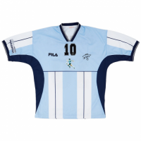 Maradona #10 Argentina Farewell Diego Testimonial Retro Jersey 2001