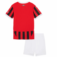 Kids AC Milan Home Kit(Jersey+Shorts) 2024/25