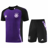 Germany Training Kit (Jersey+Shorts) Purple Euro 2024