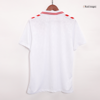 Højlund #9 Denmark Away Jersey Euro 2024