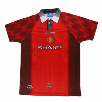 Scholes #18 Manchester United Retro Jersey Home 1996/98