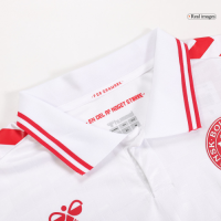 Højlund #9 Denmark Away Jersey Euro 2024