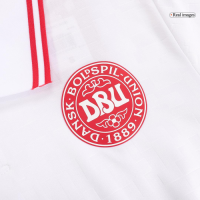 Højlund #9 Denmark Away Jersey Euro 2024