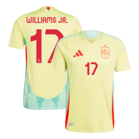 WILLIAMS JR. #17 Spain Away Jersey Player Version Euro 2024